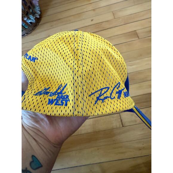 NAPA RACING Team Truckers Adjustable Hat Yellow Blue Embroidered - Picture 3 of 6
